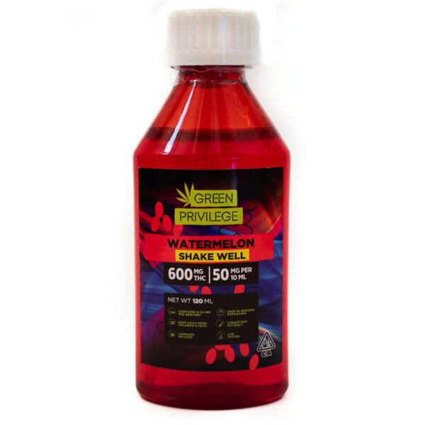THC Syrup 1200mg multiple flavors Big Bear Bud Delivery